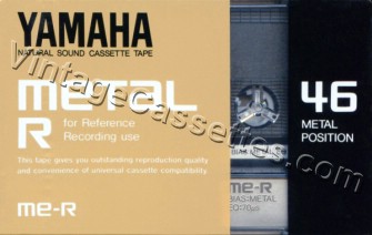Yamaha Yamaha ME-R Type IV 1984–85 Type IV Cassette Tape